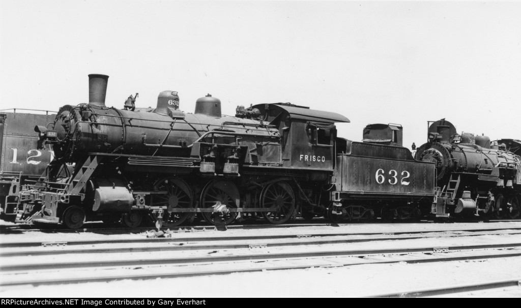 SLSF 4-6-0 #632 - St Louis-San Francisco